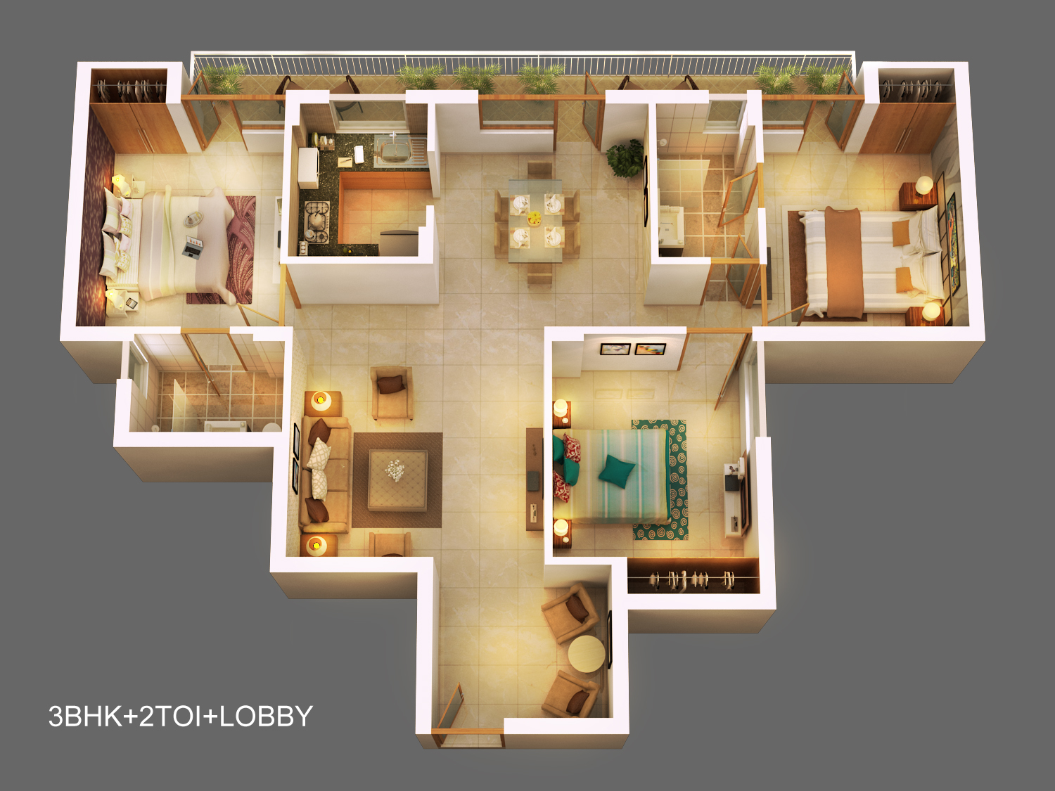 ZIRAKPUR 2_T8_Unit7_3B+2T+LOBBY_31-07-17